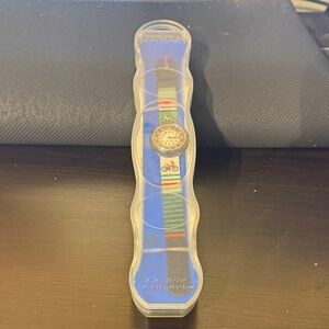 Swatch Flik Flak Colorful Bicycle Design Watch